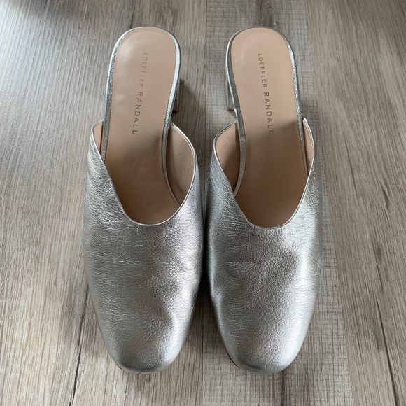 Loeffler Randall Leather Mules - Picture 2 of 8